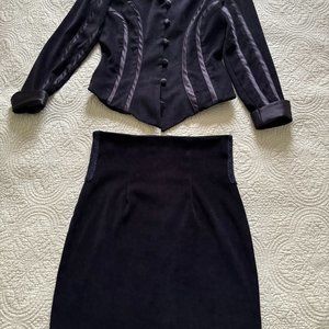 Vintage Marlon Wear Women's 2 piece suit